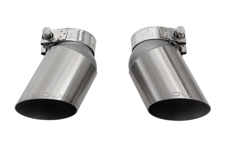 Porsche 997.1 Turbo GT2 Style Bolt On Exhaust Tips