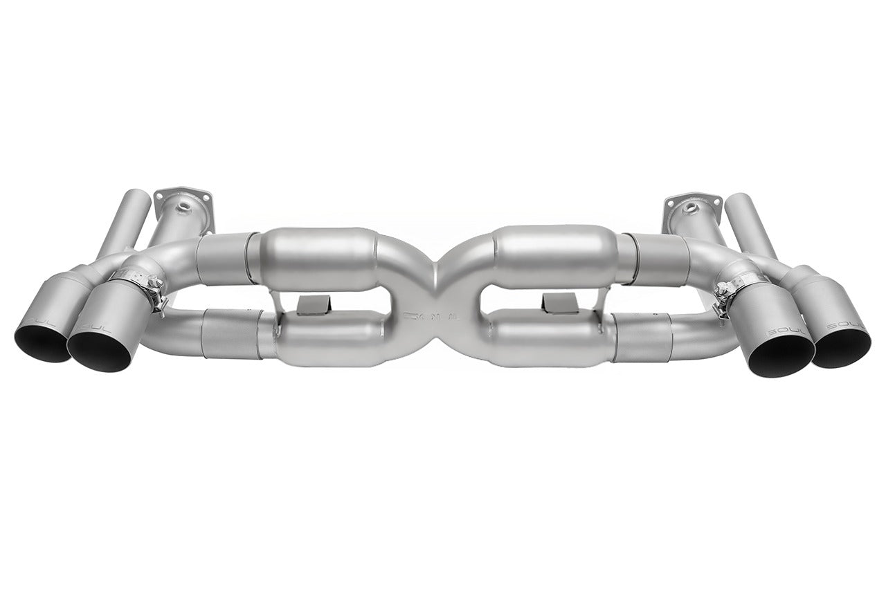 Porsche 997.1 Turbo Competition X-Pipe Exhaust System