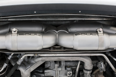 Porsche 997.1 Turbo Competition X-Pipe Exhaust System