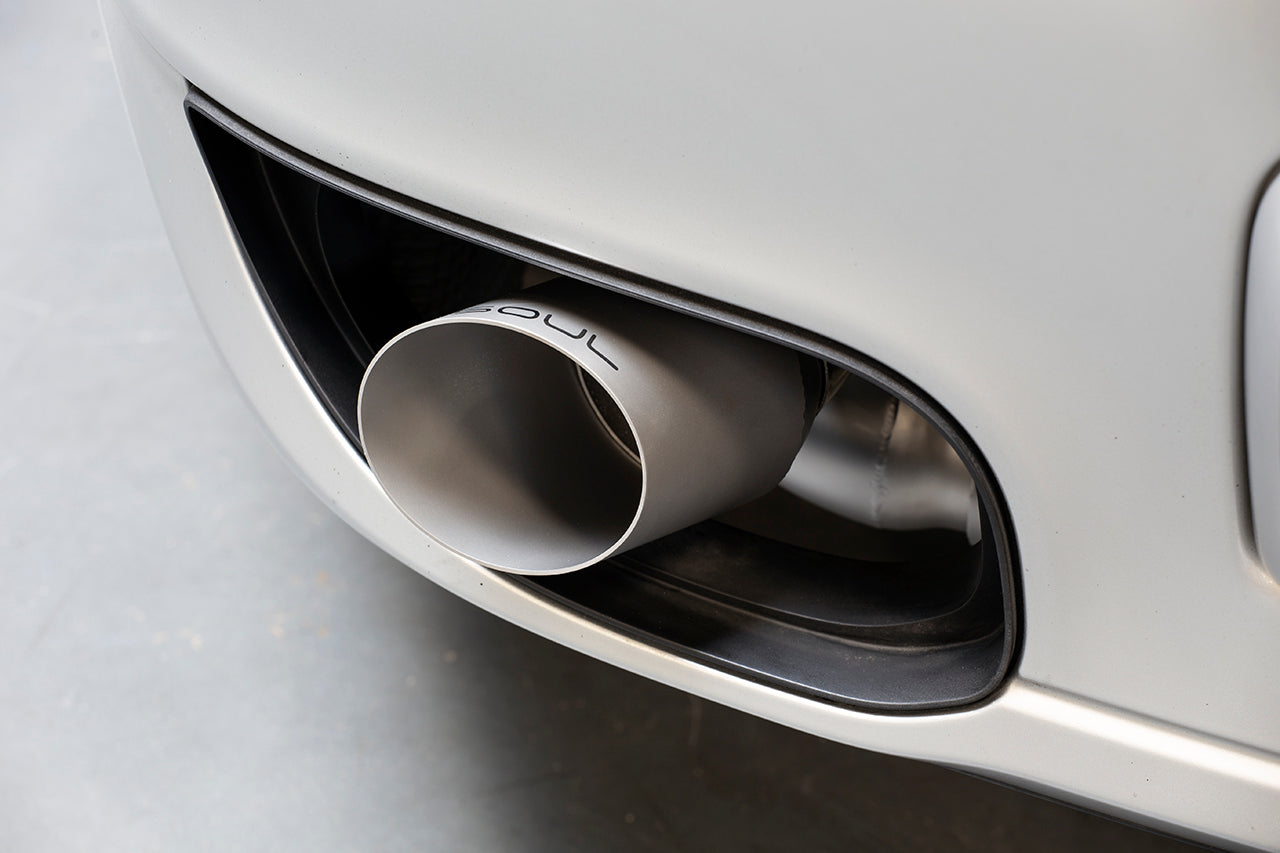 Porsche 997.2 Turbo GT2 Style Bolt On Exhaust Tips  (Signature Satin)