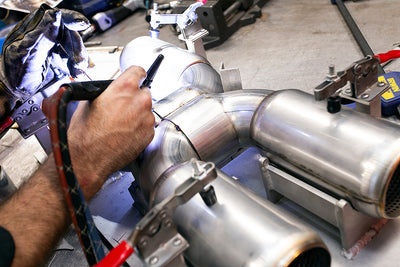 Porsche 997.2 Turbo Competition X-Pipe Exhaust System