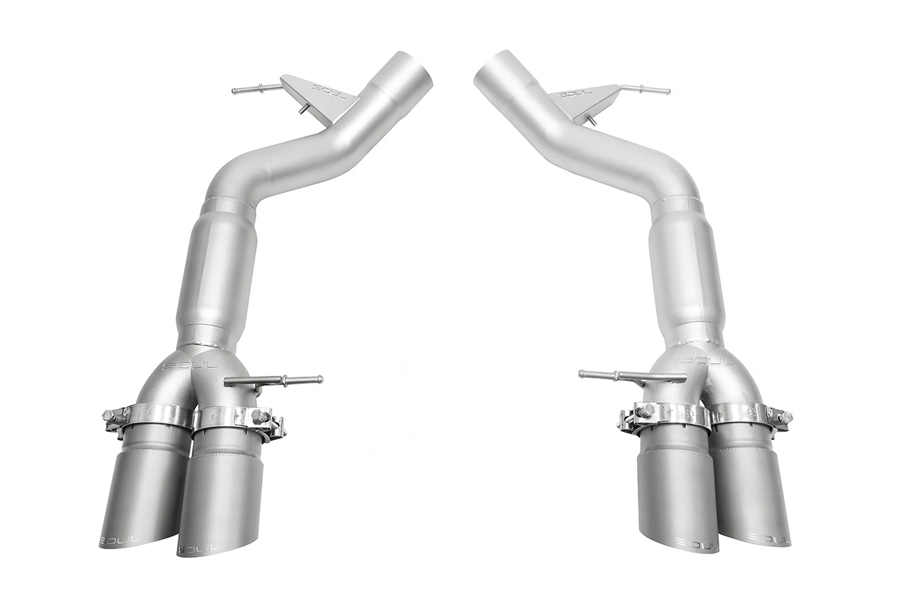 BMW F06 / F12 / F13 M6 Resonated Muffler Bypass Exhaust