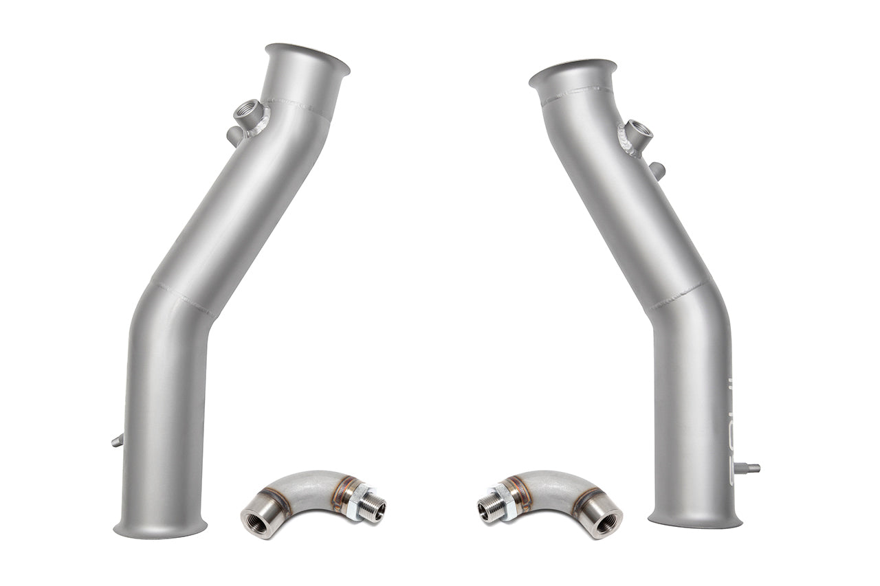 Lamborghini Gallardo Cat Bypass Pipes with O2 Spacers (pair)