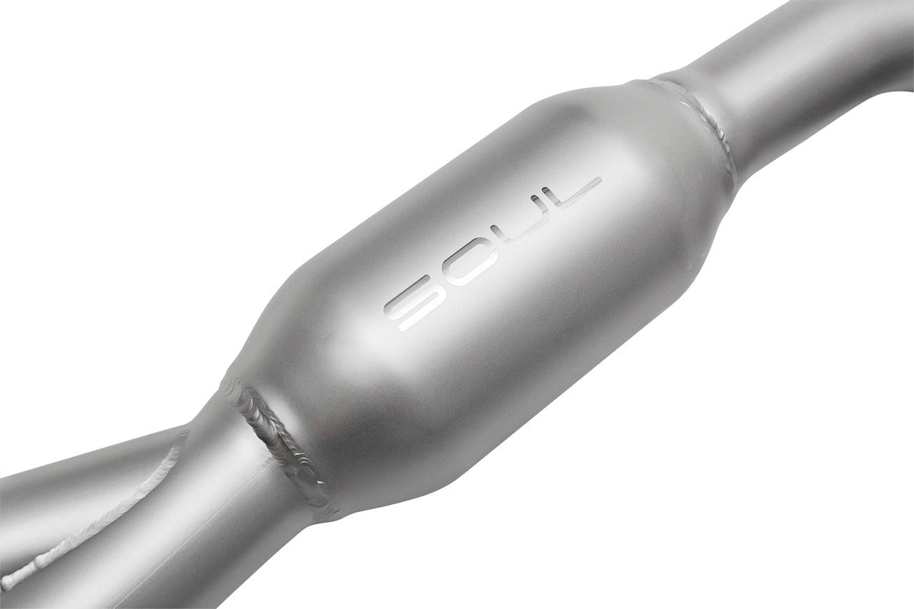 Porsche 718 GT4 / Spyder / GTS 4.0L SOUL Resonated Over Axle Pipes