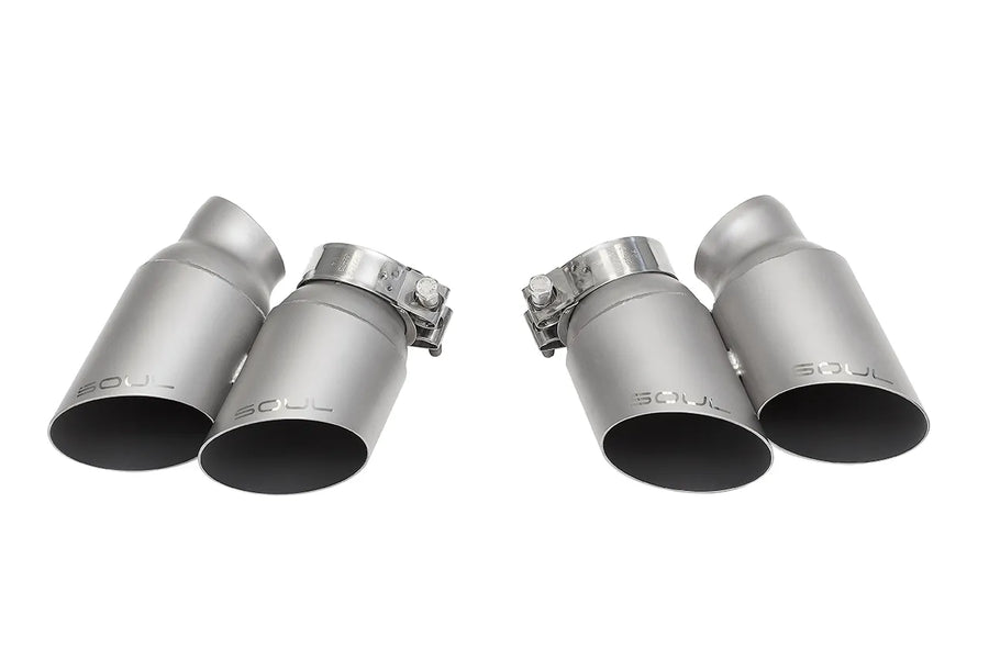Porsche 991.1 / 991.2 Turbo Bolt On Exhaust Tips