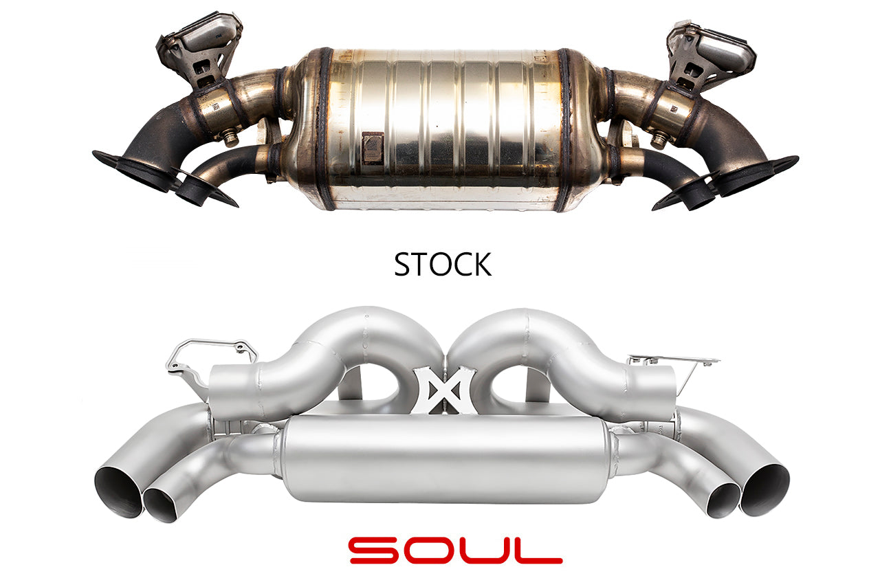 Porsche 992.1 Carrera Street Package (Valved Exhaust System + Sport Cats)