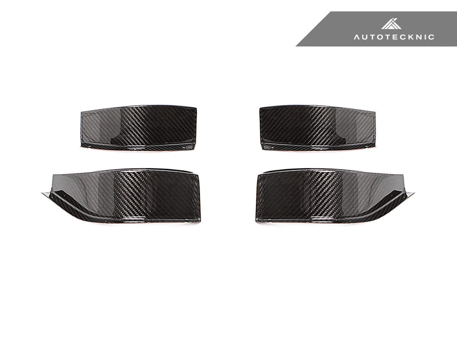 AutoTecknic Dry Carbon GT4 Canard Set - BMW G80 M3 | G82 M4