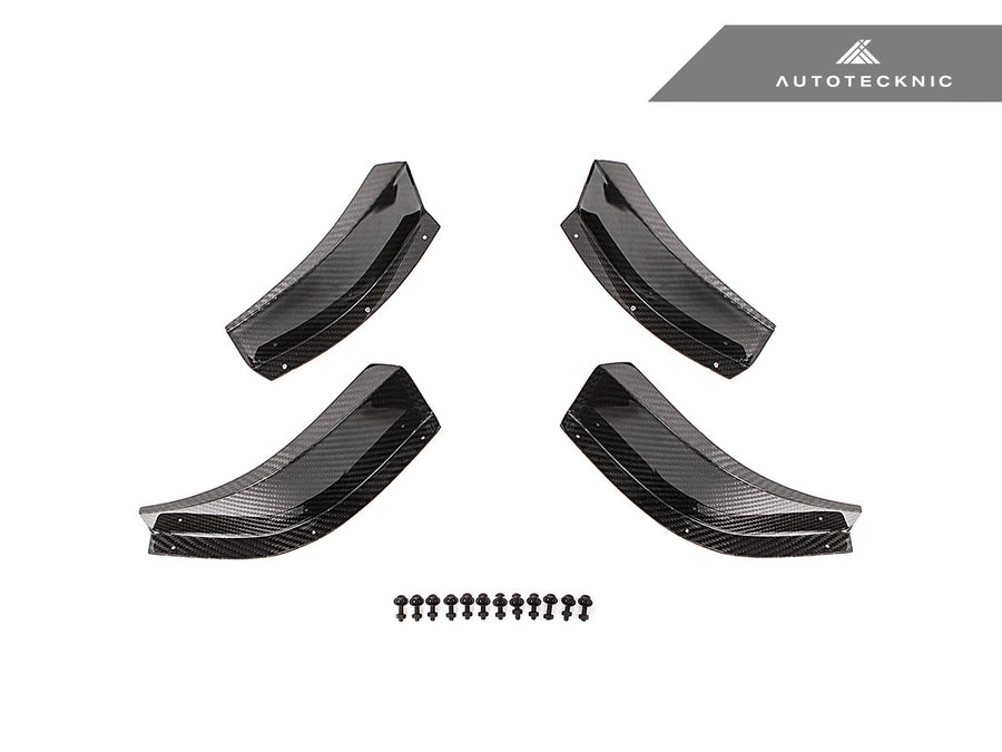 AutoTecknic Dry Carbon GT4 Canard Set - BMW G80 M3 | G82 M4