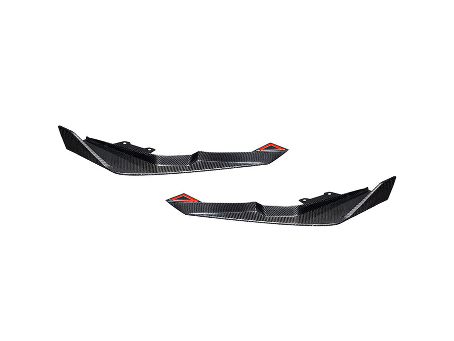 AutoTecknic Dry Carbon Rear Splitter Set - BMW G87 M2
