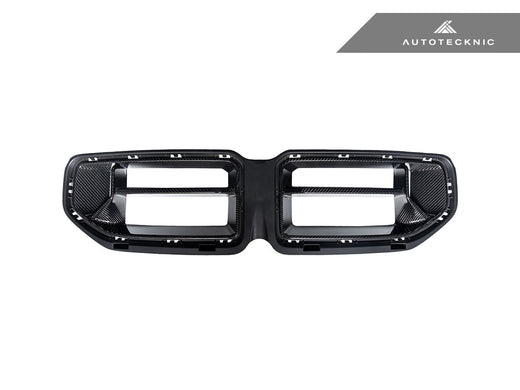 AutoTecknic Dry Carbon Podium Front Grille - BMW G87 M2