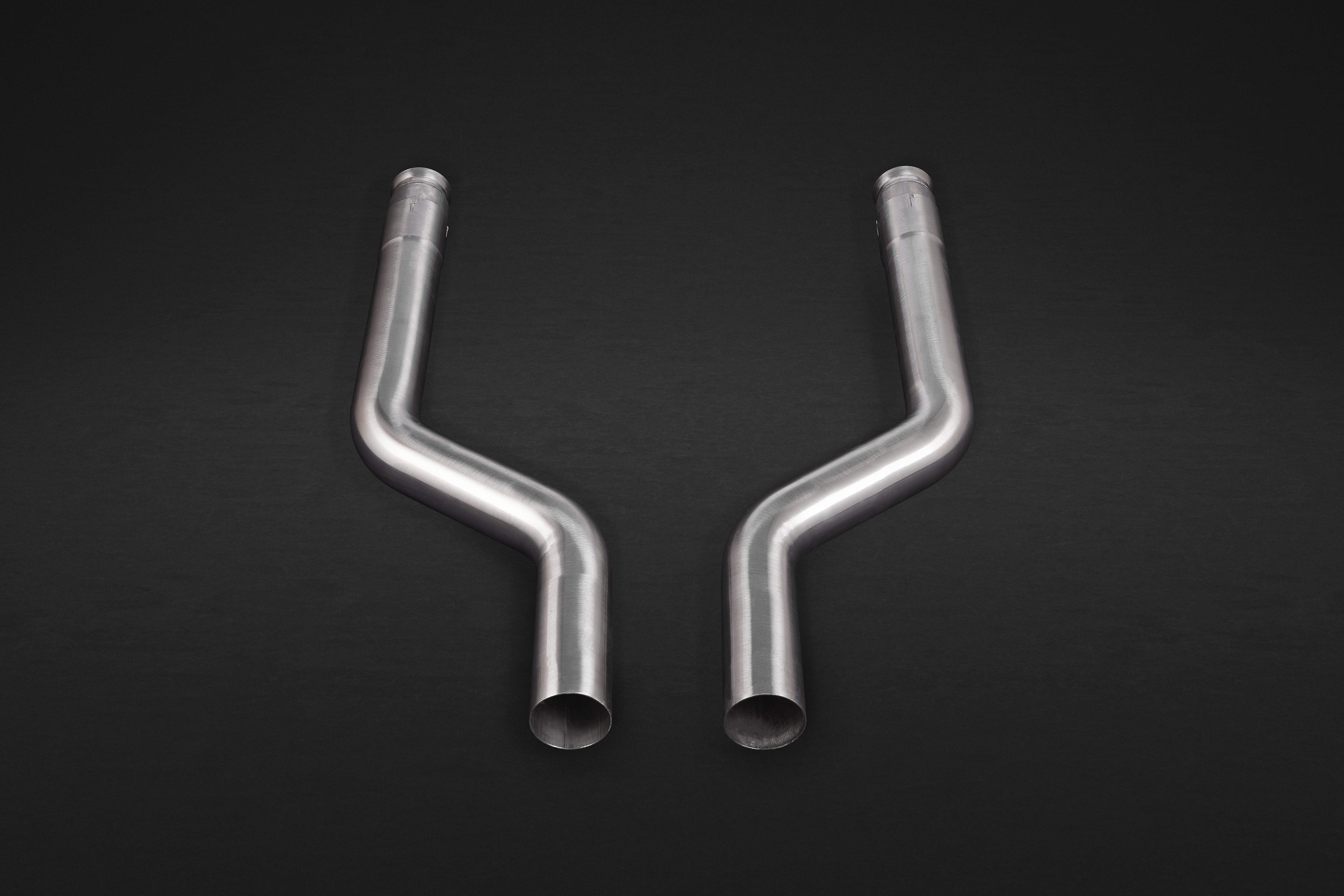 Mercedes AMG E63S (W213) - Valved Exhaust + MidPipes (OE Actuators)