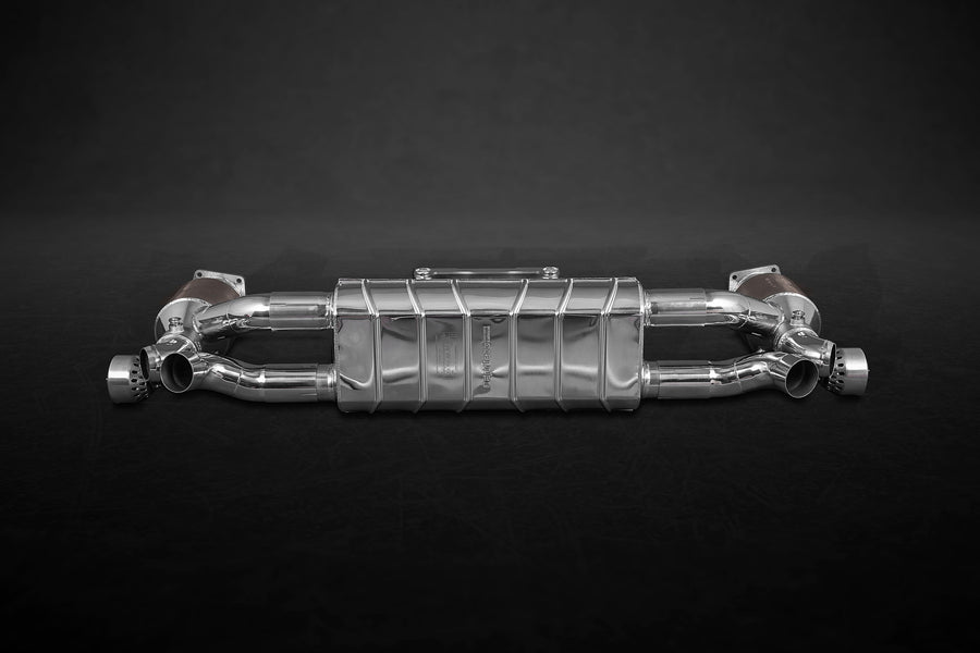 Porsche 991.1/2 Turbo/S - Valved Exhaust + 250 Cell Sport Cats (CES3)