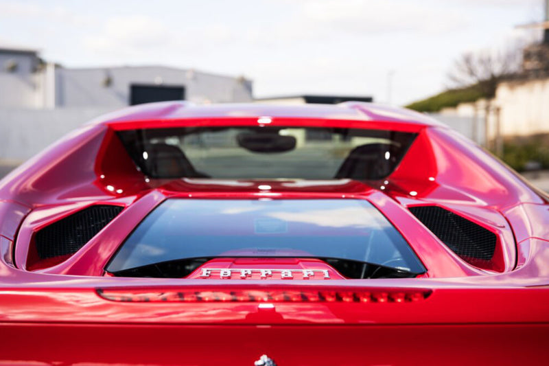 Ferrari 488GTS/Pista - Carbon Fiber + Glass Bonnet (Design S)