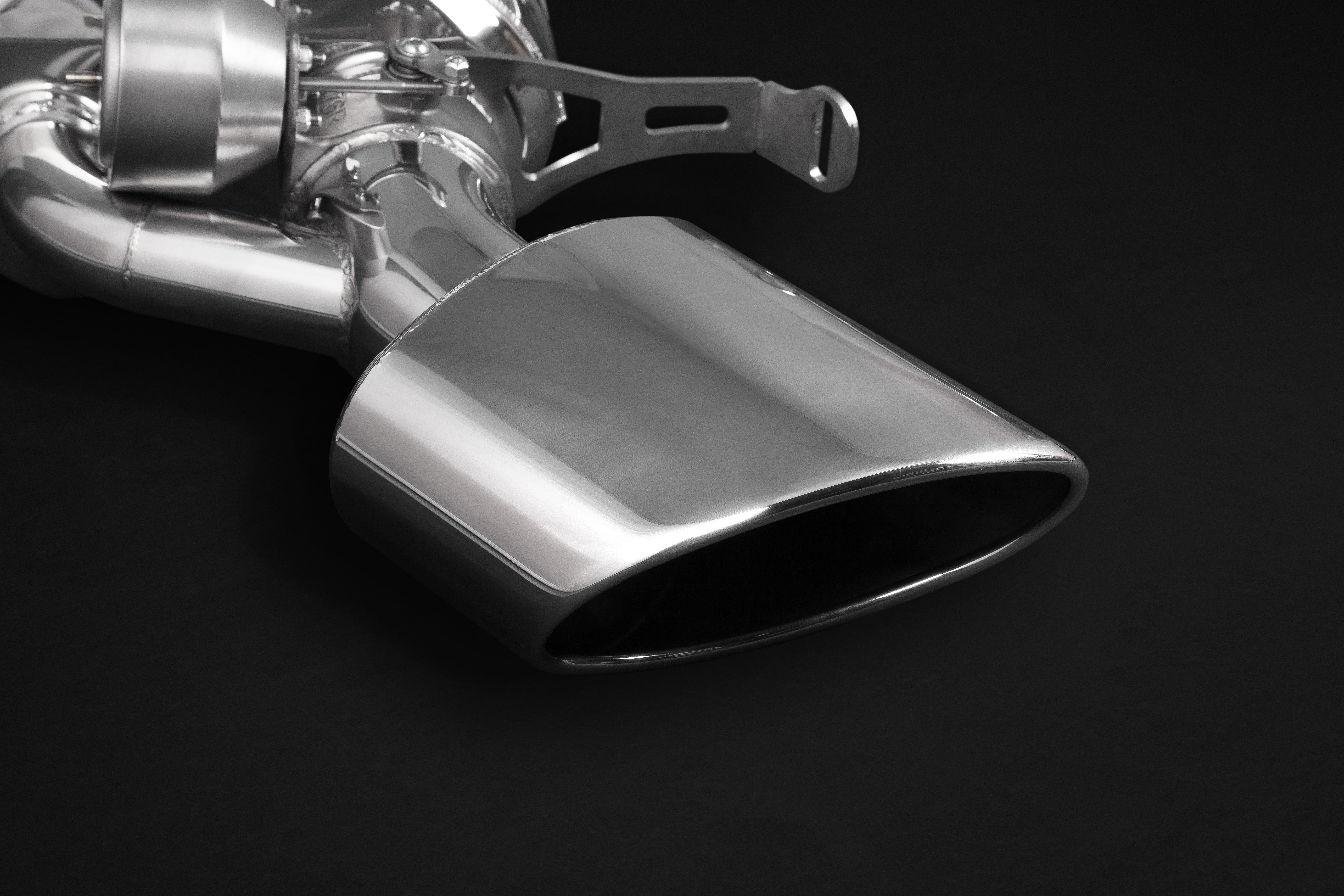 Audi RS5 (F5) Sportback - Valved Exhaust + MidPipes - Oval RS Tips (CES3)