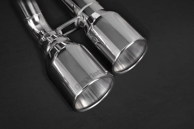 BMW M2 (F87) - ECE Valved Exhaust w/ MidSilencer Spare Pipes + Stainless Tips (CES3)