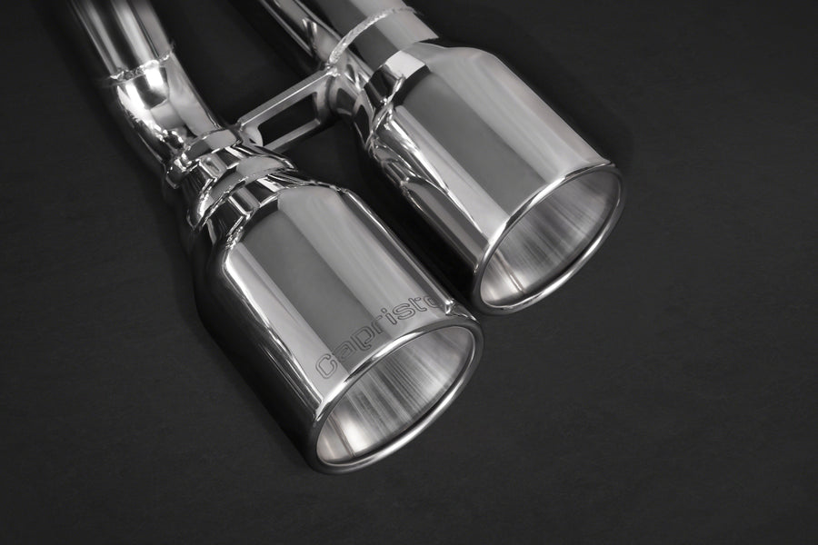 BMW M2 (F87) - ECE Valved Exhaust w/ MidSilencer Spare Pipes + Stainless Tips (CES3)