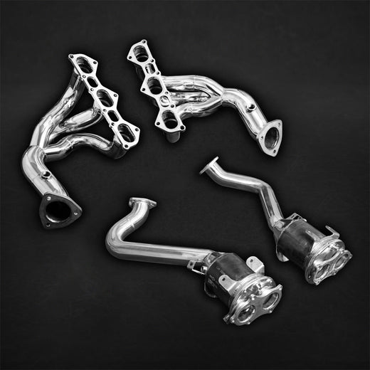 Porsche 718 Spyder/GTS/Cayman GT4 - Set: Header Manifolds + Sport Cats