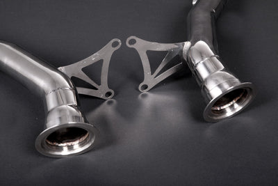 Ferrari 458 - Cat Spare Pipes + Heat Protection