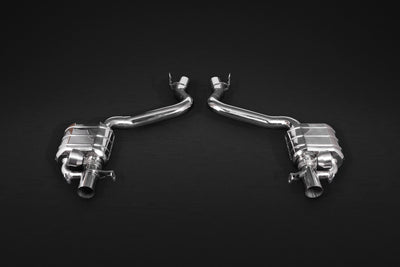 Mercedes AMG E63S (W213) - Valved Exhaust + MidPipes (OE Actuators)
