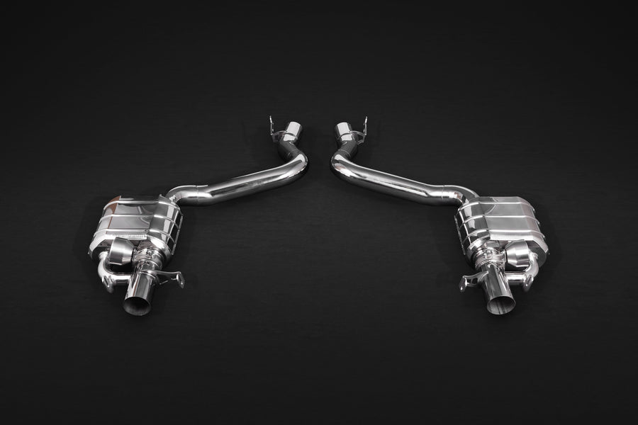 Mercedes AMG E63S (W213) - Valved Exhaust + MidPipes (OE Actuators)