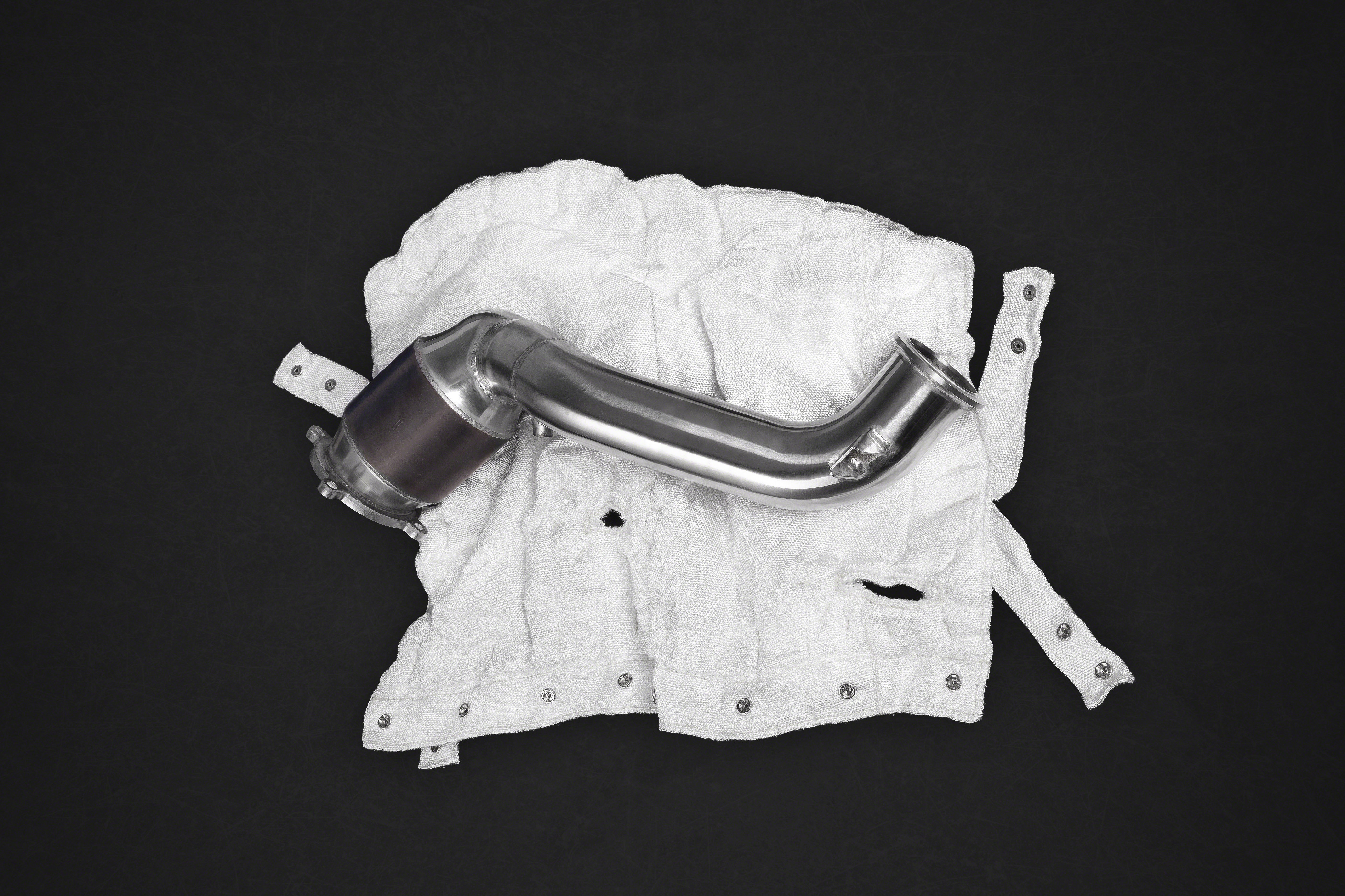 Mclaren 720S/765LT - Sport Cat Downpipes + Heat Protection