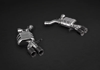 BMW M6 (F12/13/06) - Valved Exhaust, MidPipes, PostCat Spare Pipes + Carbon Tips (CES3)