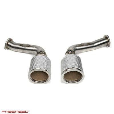 Fabspeed Motorsport Audi RS6 / RS7 C8 Sport Cat Downpipes 2019