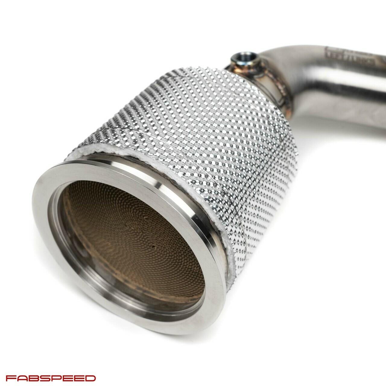 Fabspeed Motorsport Audi RS6 / RS7 C8 Sport Cat Downpipes 2019