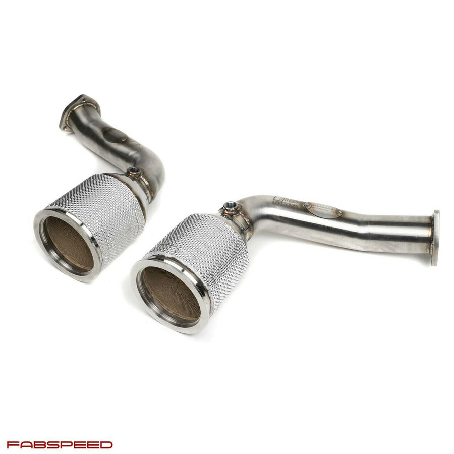 Fabspeed Motorsport Audi RS6 / RS7 C8 Sport Cat Downpipes 2019