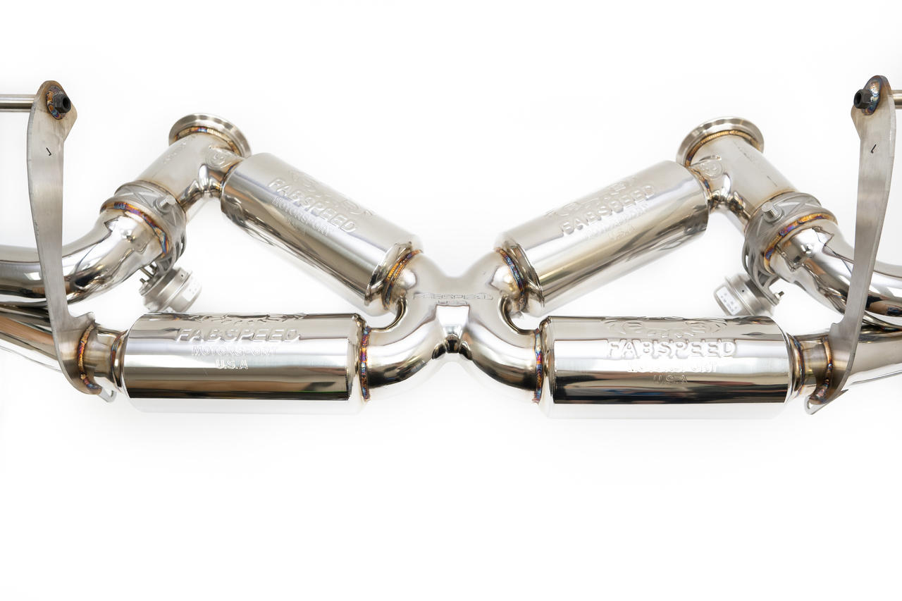 Fabspeed Motorsport Fabspeed Audi R8 V8 Valvetronic Supersport X-Pipe Exhaust System 2007-2012