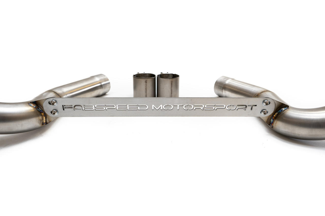 Fabspeed Motorsport Fabspeed BMW M5 F90 Muffler Bypass Pipes with Quad Style Tips