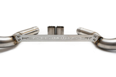 Fabspeed Motorsport Fabspeed BMW M5 F90 Muffler Bypass Pipes with Quad Style Tips