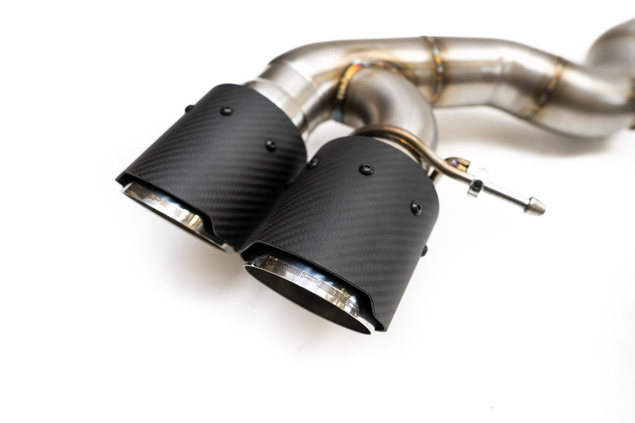Fabspeed Motorsport Fabspeed BMW M5 F90 Muffler Bypass Pipes with Quad Style Tips
