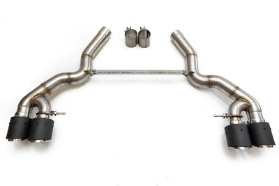 Fabspeed Motorsport Fabspeed BMW M5 F90 Muffler Bypass Pipes with Quad Style Tips
