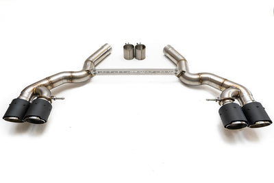 Fabspeed Motorsport Fabspeed BMW M5 F90 Muffler Bypass Pipes with Quad Style Tips