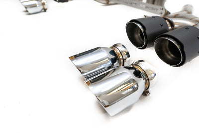 Fabspeed Motorsport Fabspeed BMW M5 F90 Muffler Bypass Pipes with Quad Style Tips