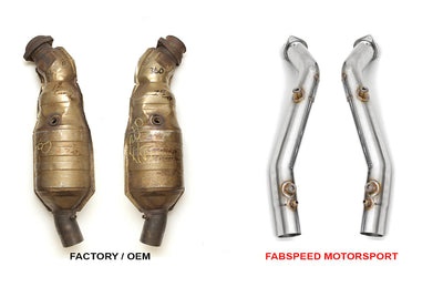 Fabspeed Motorsport Fabspeed Ferrari 360 Cat Bypass Pipes