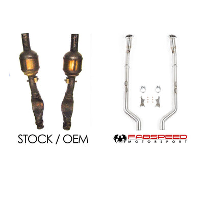 Fabspeed Motorsport Fabspeed Maserati GranTurismo Cat Bypass Pipes 2008-2019