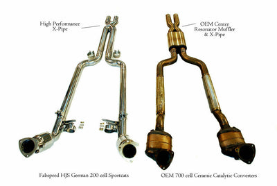 Fabspeed Motorsport Fabspeed Maserati GranTurismo Resonator Bypass X- Pipe 2008-2019