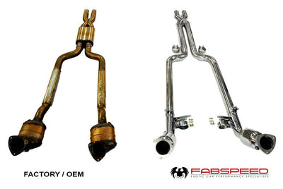 Fabspeed Motorsport Fabspeed Maserati GranTurismo Sport Catalytic Converters 2008-2019