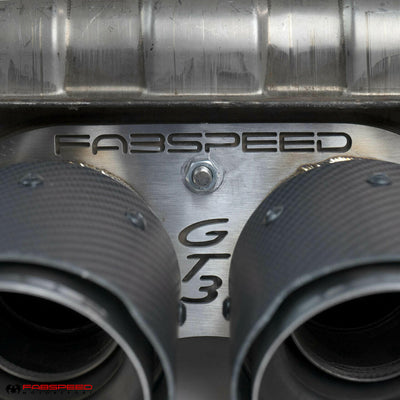 Fabspeed Motorsport Fabspeed Porsche 981 Cayman GT4 / Spyder Valvetronic GT3 Muffler Conversion Kit