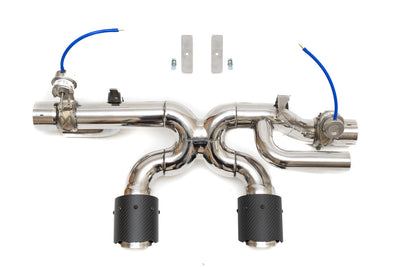 Fabspeed Motorsport Fabspeed Porsche 991.2 Carrera Valvetronic Center Muffler Bypass X-Pipe PSE Only