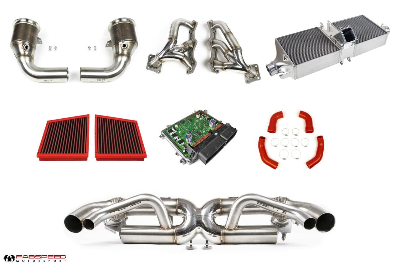 Fabspeed Motorsport Fabspeed Porsche 992 Twin Turbo Stage 2 Performance Package