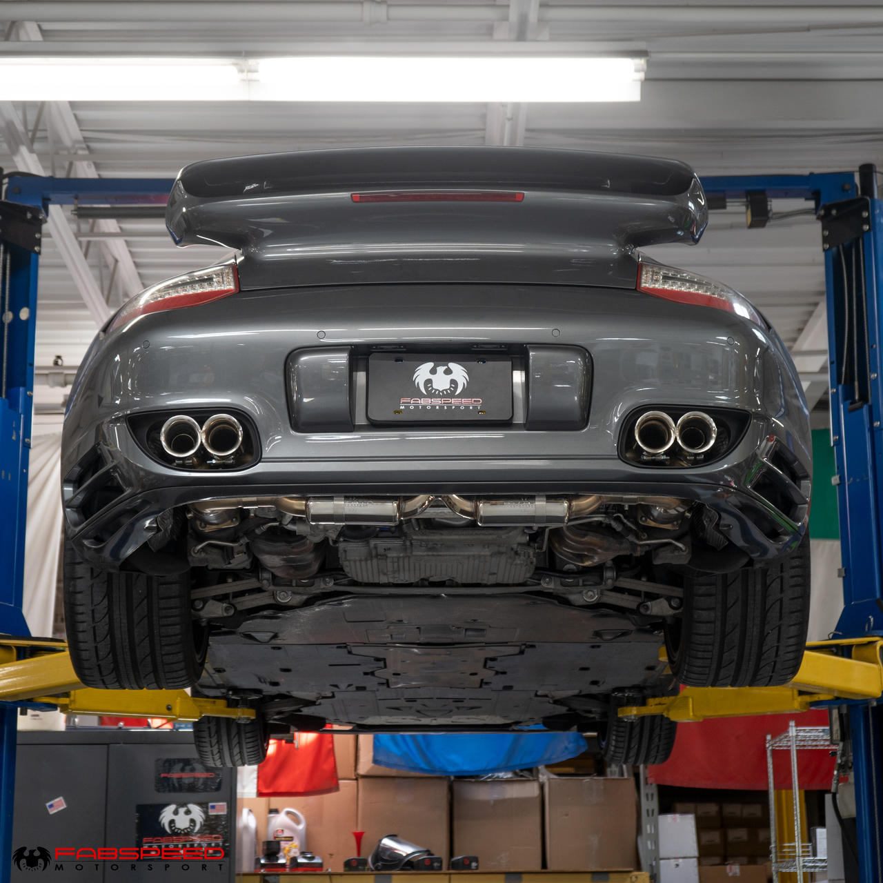 Fabspeed Motorsport Fabspeed Porsche 997.2 Turbo / Turbo S Valvetronic Supersport X-Pipe Exhaust System 2010-2012