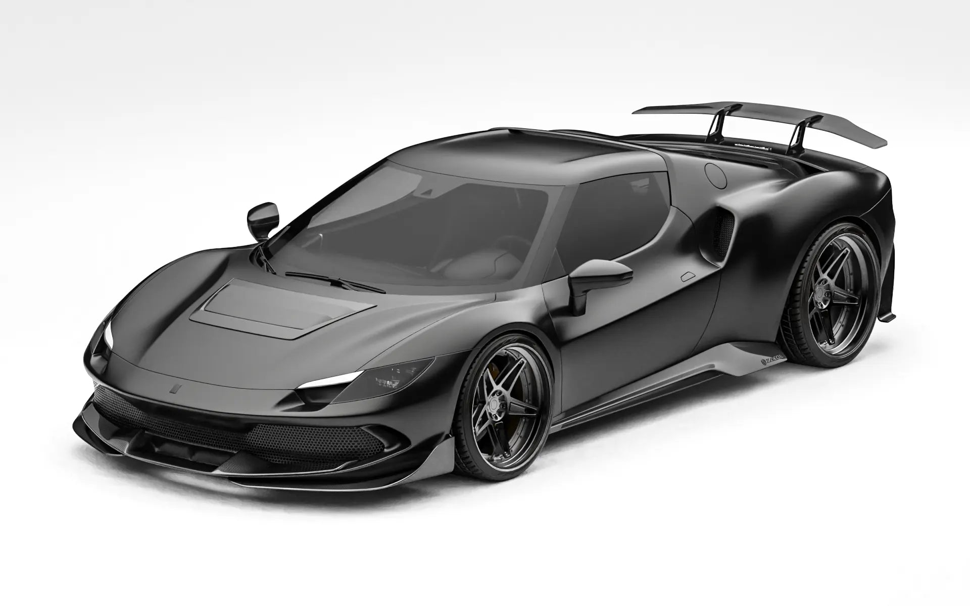ZACOE Ferrari 296 GTB Complete Body Kit