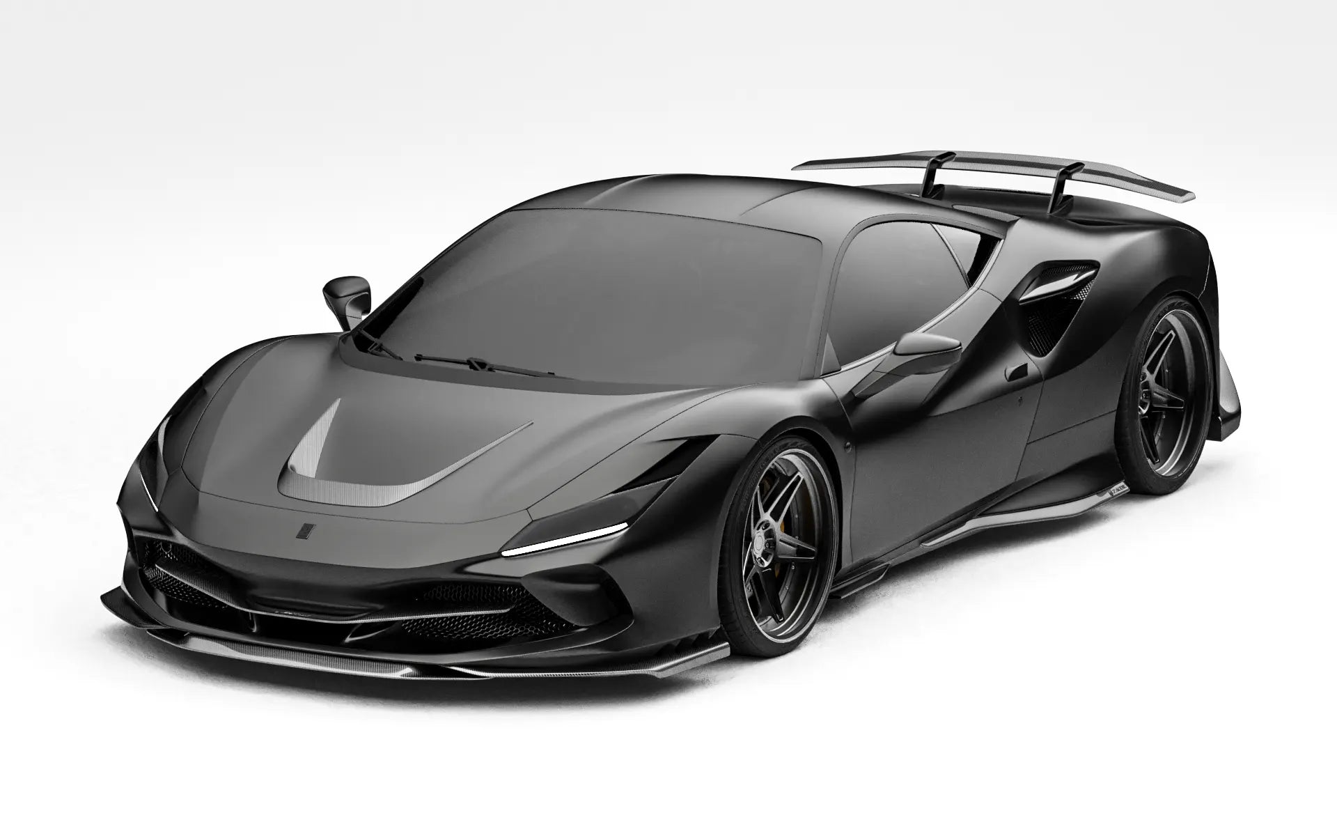 ZACOE Ferrari F8 Tributo Rear Wing