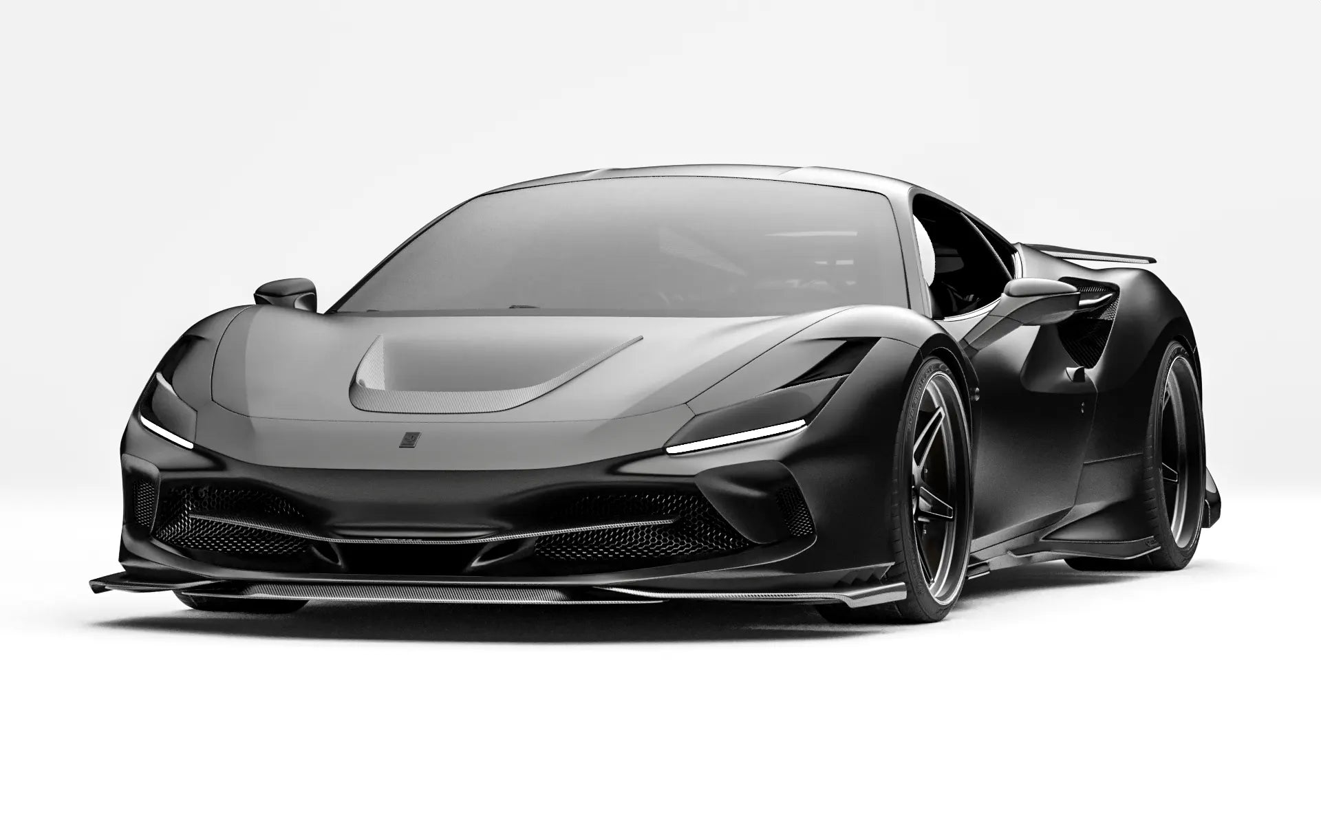 ZACOE Ferrari F8 Tributo Rear Wing