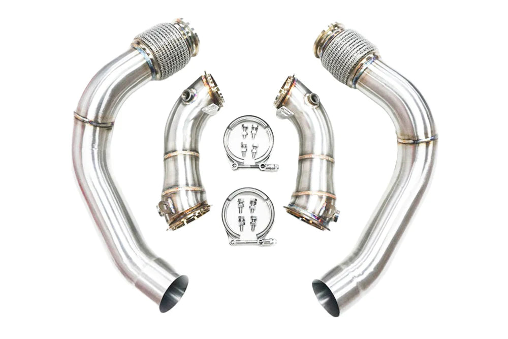 IRL F90 M5 M8 Maxflow Race Downpipes