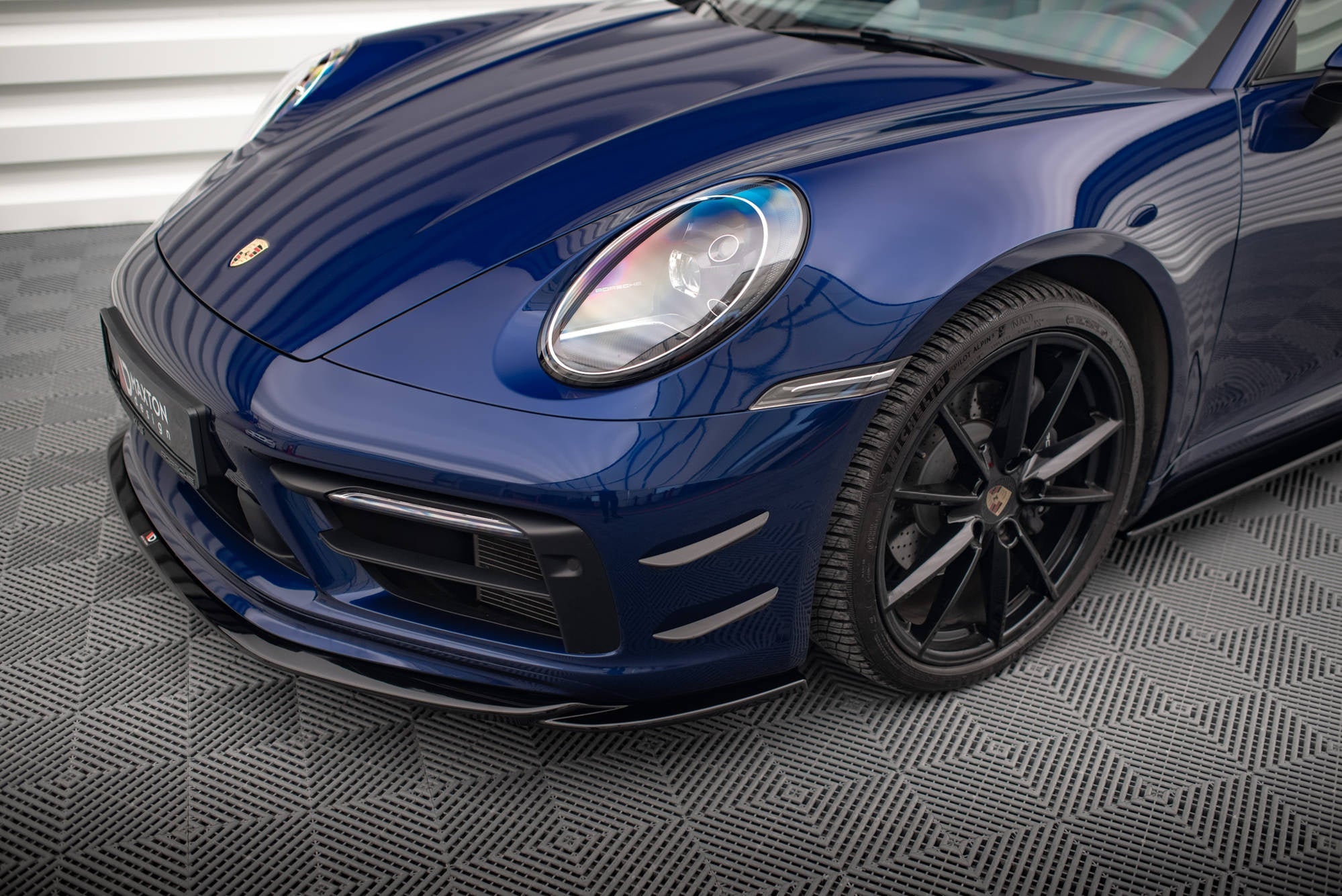 Porsche 911 (992) Carrera Aero Front Canards — vehicle view