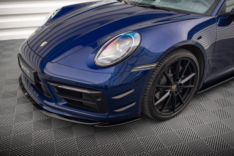 Porsche 911 (992) Carrera Aero Front Canards — vehicle view